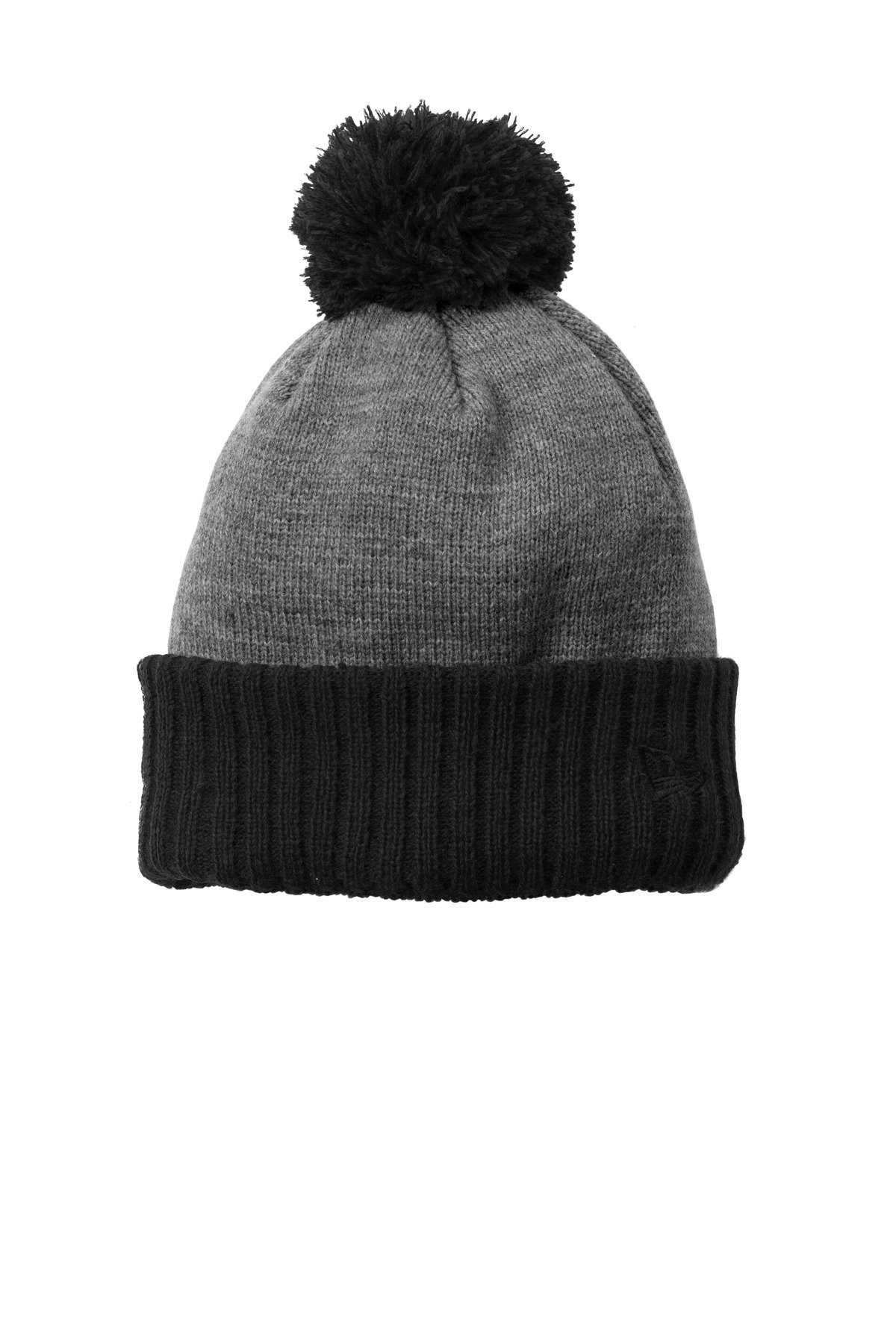 Front view of Colorblock Cuffed Beanie