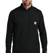 Front view of Force&reg; 1/4-Zip Long Sleeve T-Shirt