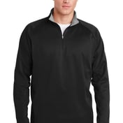 Front view of Sport-Wick® Fleece 1/4-Zip Pullover