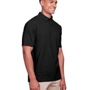 Side view of Lakeshore Stretch Cotton Performance Polo