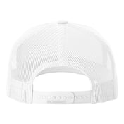 Back view of Five-Panel Trucker With Rope Cap