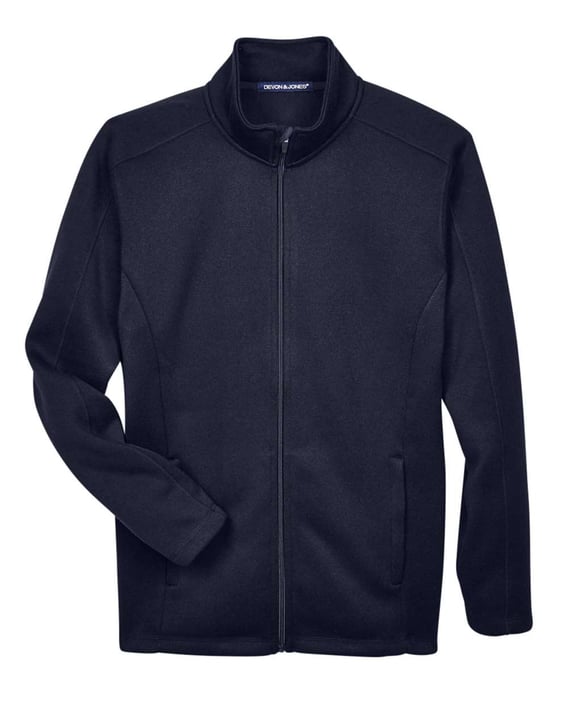 Front view of Bristol Full-Zip Sweater Fleece Jacket