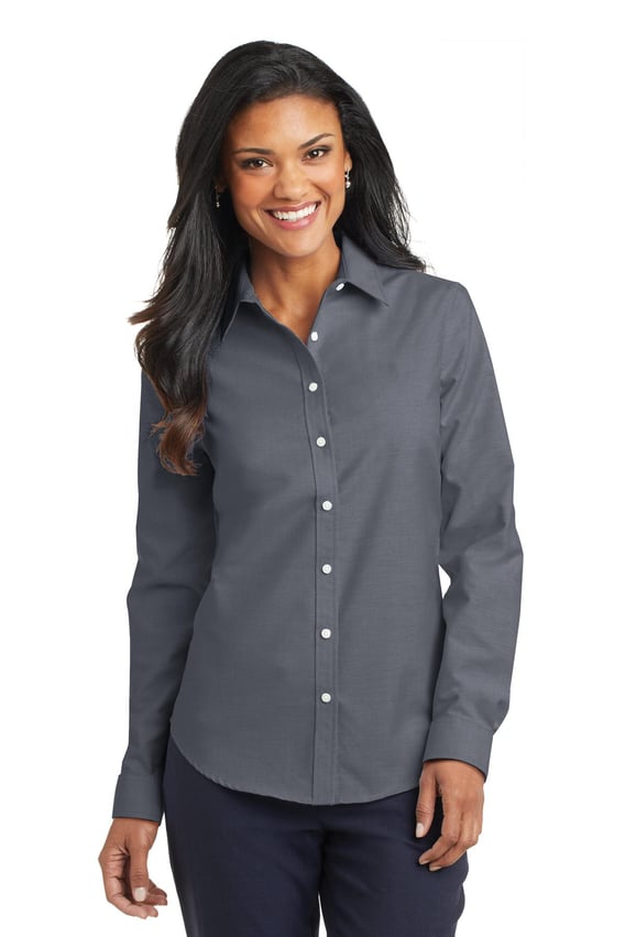 Front view of Women’s SuperPro Oxford Shirt