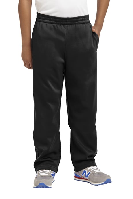 Front view of Youth Sport-Wick&reg; Fleece Pant