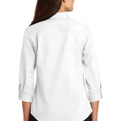 Back view of Women’s 3/4-Sleeve SuperPro Twill Shirt