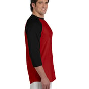 Side view of Adult Raglan T-Shirt