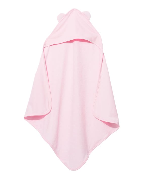 Front view of Terry Cloth Hooded Towel With Ears