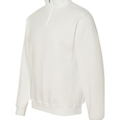 Side view of Nublend® Cadet Collar Quarter-Zip Sweatshirt