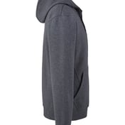 Side view of Men’s Bateman Power Full Zip Hooded Fleece