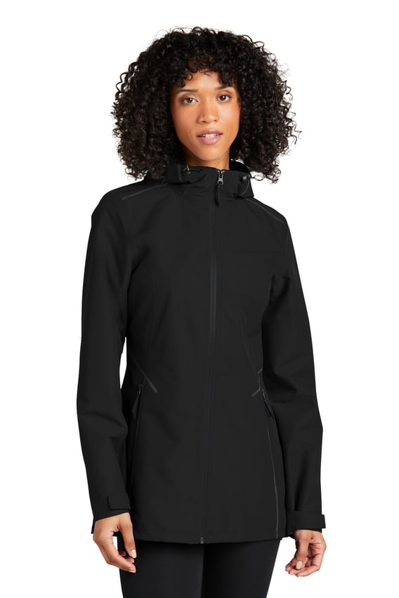 Front view of Ladies Collective Tech Outer Shell Jacket