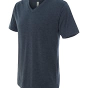 Side view of Triblend V-Neck T-Shirt