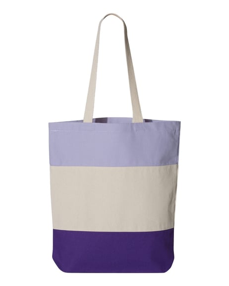 Front view of 11L Tri-Color Tote