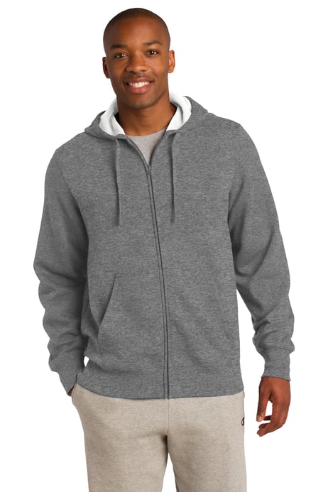 Front view of Full-Zip Hooded Sweatshirt