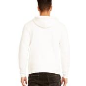 Back view of Unisex Santa Cruz Full-Zip Hooded Sweatshirt