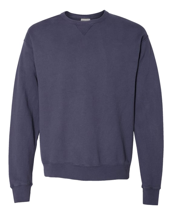 Front view of Garment-Dyed Crewneck Sweatshirt