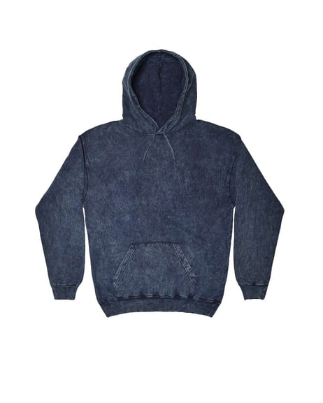 Front view of Mineral Wash Hooded Sweatshirt