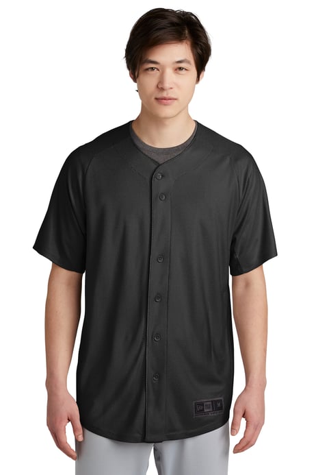 Frontview ofDiamond Era Full-Button Jersey