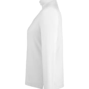 Side view of Women’s Fusion ChromaSoft™ Pique Quarter-Zip Pullover