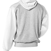 Back view of Sport Athletic Fleece Hooded Sweatshirt