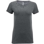 Front view of Women’s Vintage Dye V-Neck T-Shirt