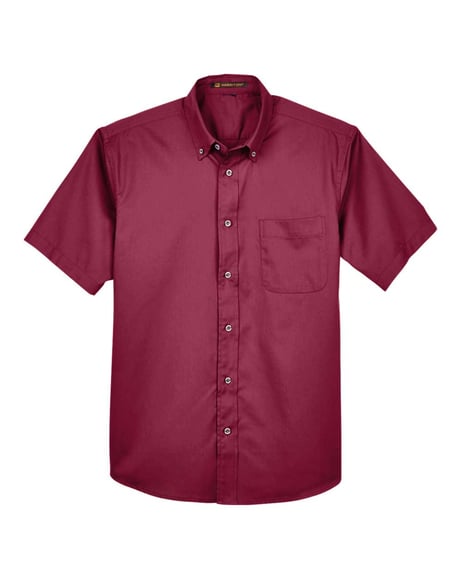 Front view of Easy Blend™ Twill Dress Shirt With Stain-Release