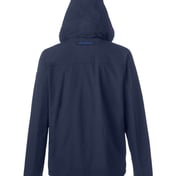 Back view of Voyage Hooded Rain Jacket