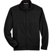 Front view of Youth Full-Zip Fleece