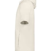 Side view of Eco Revive™ Youth Ventura Soft Knit Short Sleeve Hoodie