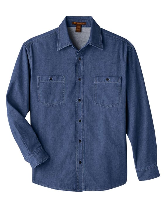 Front view of Denim Shirt Jacket