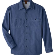 Front view of Denim Shirt Jacket