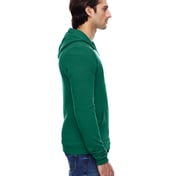 Side view of Unisex Triblend Full-Zip Hoodie