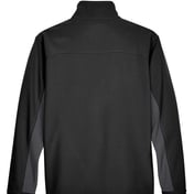 Back view of Soft Shell Colorblock Jacket