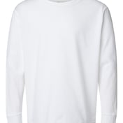 Front view of Garment-Dyed Youth Long Sleeve T-Shirt