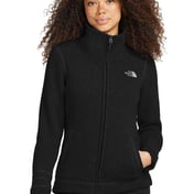 Front view of Women’s Sweater Fleece Jacket