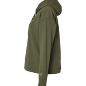 Side view of Women’s Sport Hooded Sweatshirt