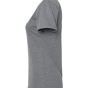 Side view of Women’s Premium Cotton Blend T-Shirt