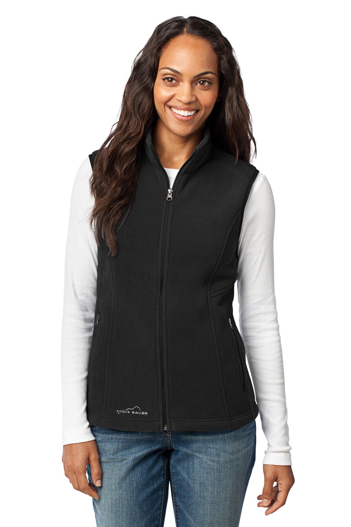 Front view of Women’s Fleece Vest