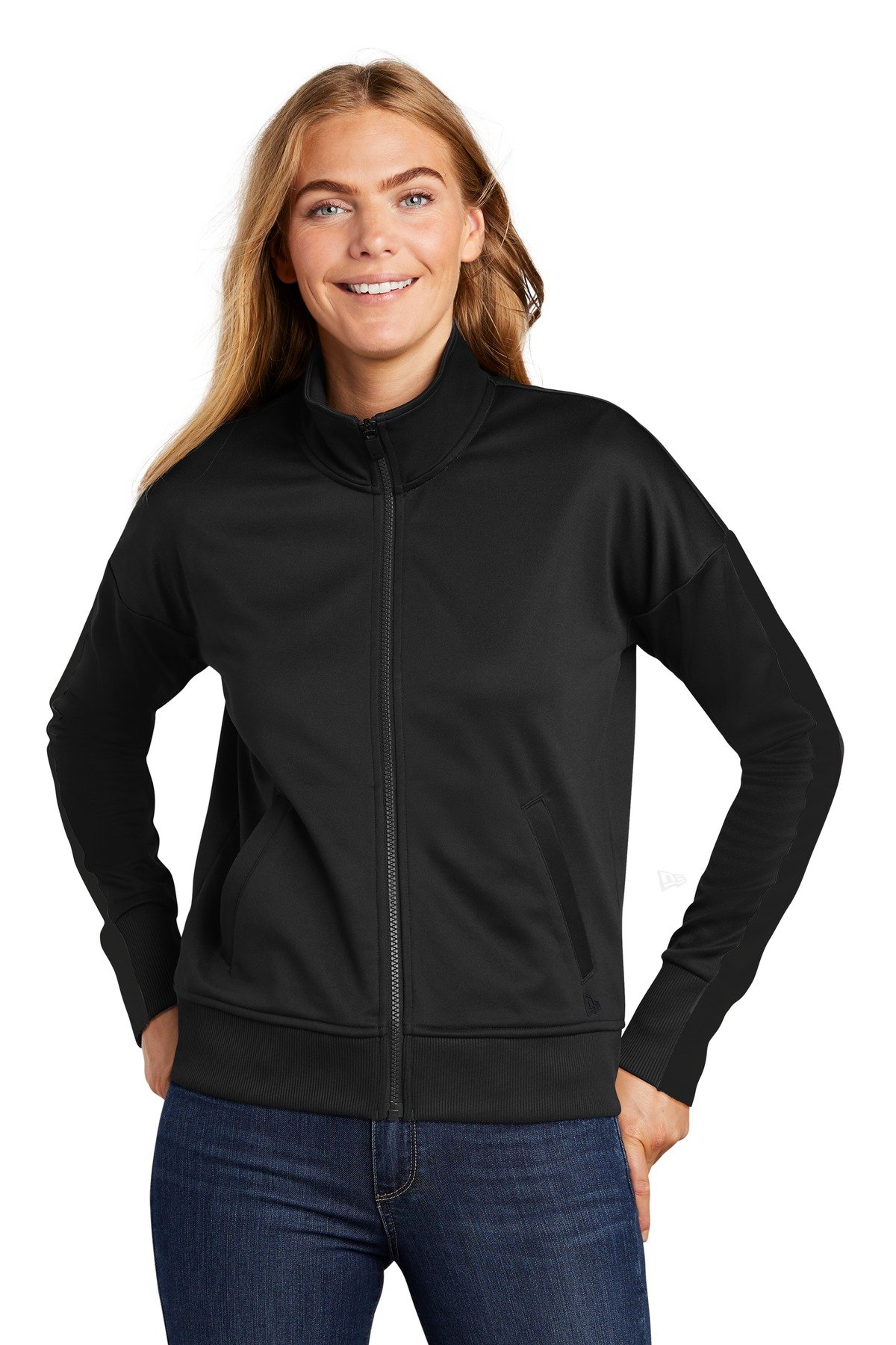 Front view of Ladies Track Jacket