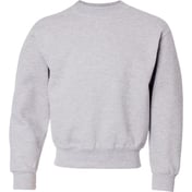 Front view of NuBlend® Youth Crewneck Sweatshirt