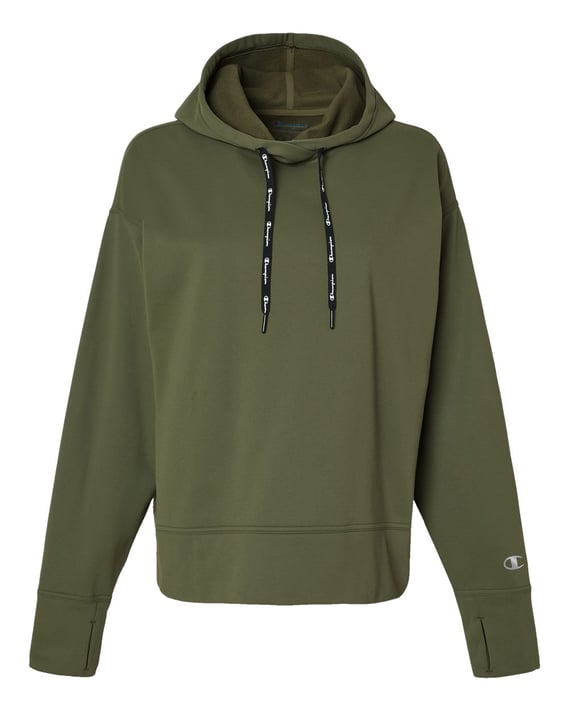 Front view of Women’s Sport Hooded Sweatshirt