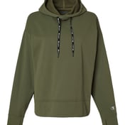 Front view of Women’s Sport Hooded Sweatshirt