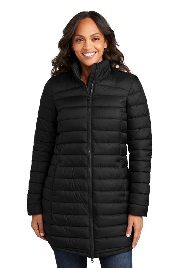 Front view of Women’s Horizon Puffy Long Jacket
