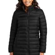 Front view of Women’s Horizon Puffy Long Jacket