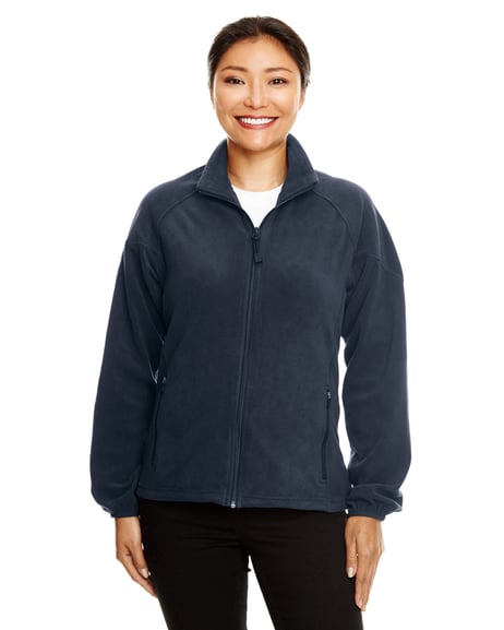 Front view of Ladies' Microfleece Unlined Jacket