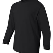 Side view of Heavy Cotton™ Youth Long Sleeve T-Shirt