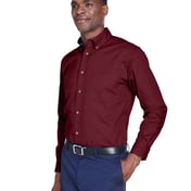 Side view of Easy Blend™ Long Sleeve Twill Shirt