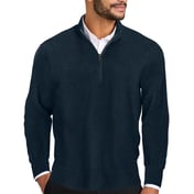 Front view of Easy Care 1/4-Zip Sweater