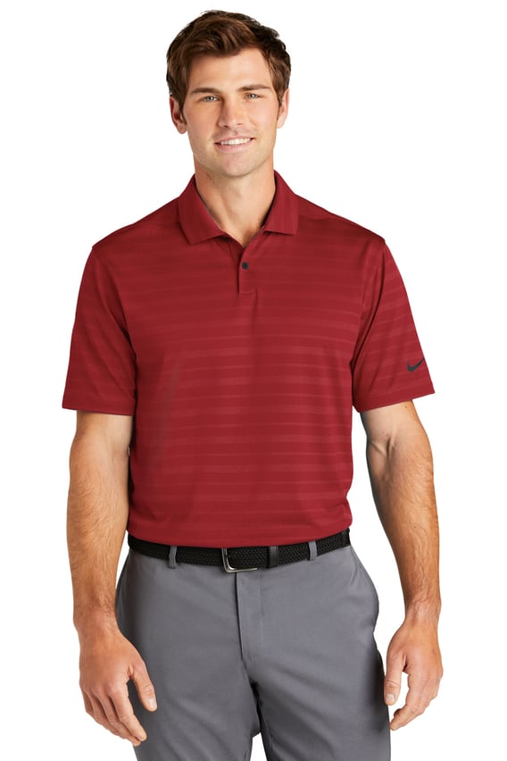 Front view of Dri-FIT Vapor Jacquard Polo