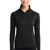 Front view of Ladies Sport-Wick® Stretch 1/4-Zip Pullover