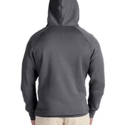 Back view of Adult 7.2 Oz. Nano Full-Zip Hood